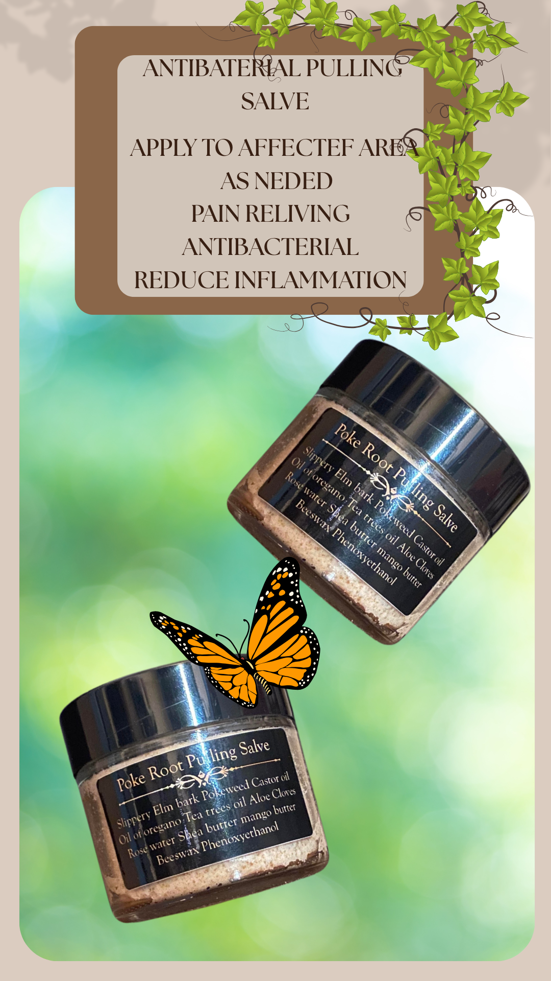 Antibacterial Pulling Salve